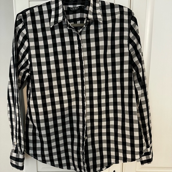 New without tags petite large Ralph Lauren women’s button down shirt. - Picture 1 of 2
